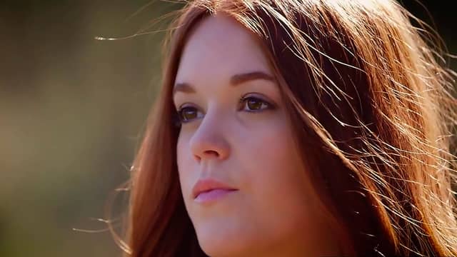 Redhead Kimberly Brix in her first interracial threesome