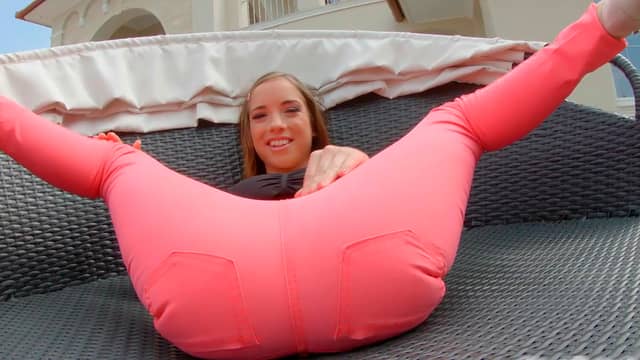 Cute Tina Hot toys her tight pink asshole