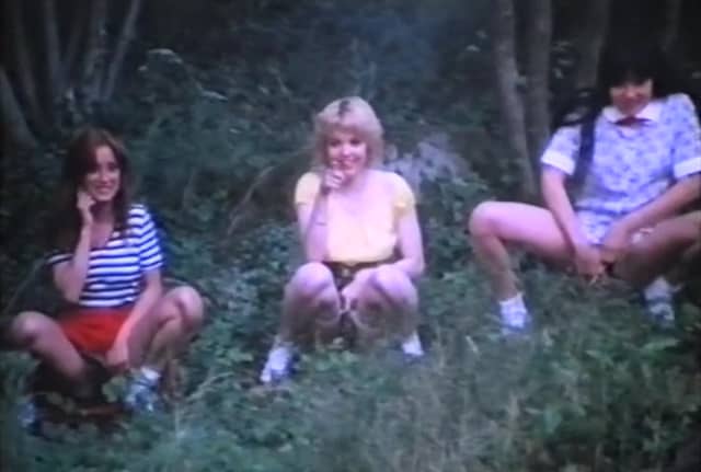 Trois Lyceennes a Paris. Classic porn movie by Mike Hunter