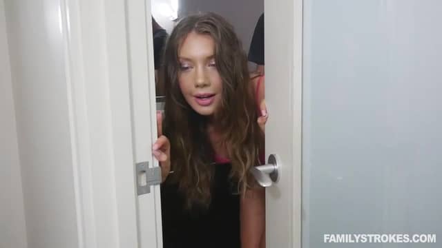 Blue-eyed Russian babe Elena Koshka takes big willy