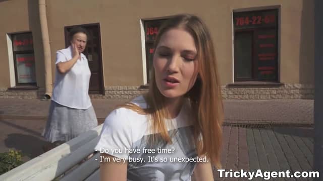This Russian chick fucked on camera for the first time