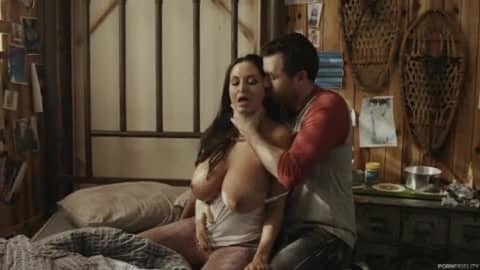 36G natural titted hot milf Ava roughly fucked like a ragdoll