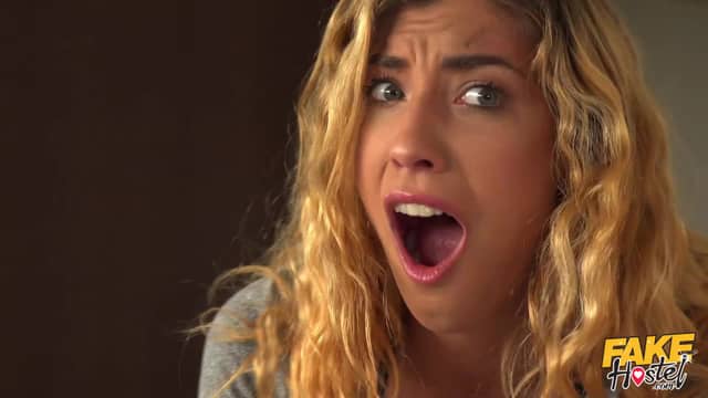 Kristof Cale fucks curly haired beauty from behind